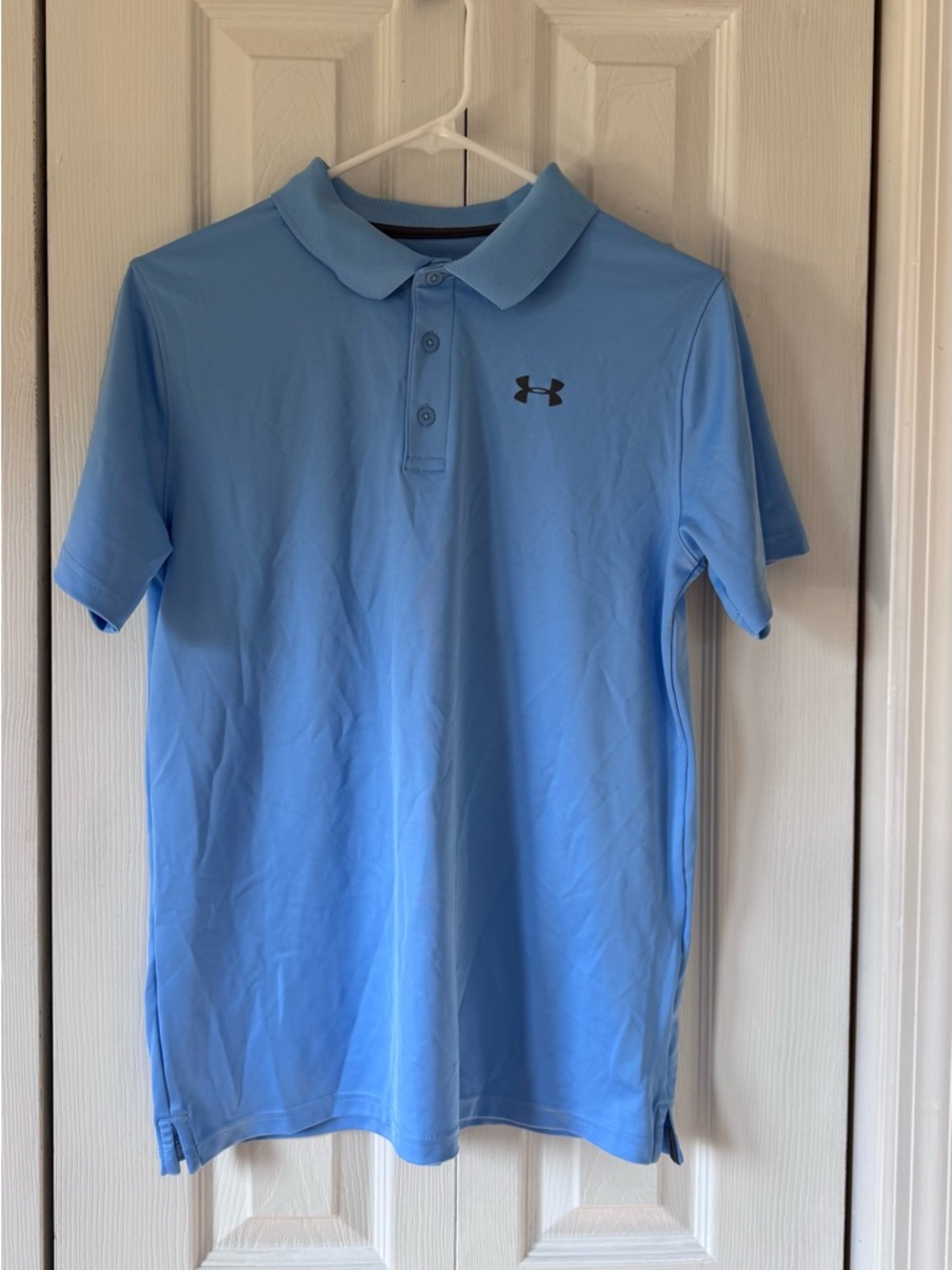 Under Armour Kids Sky Blue Polo Shirt